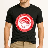 Olympiacos Club Supporter Fan Greece Greek Cooling Performance Crew T-Shirt