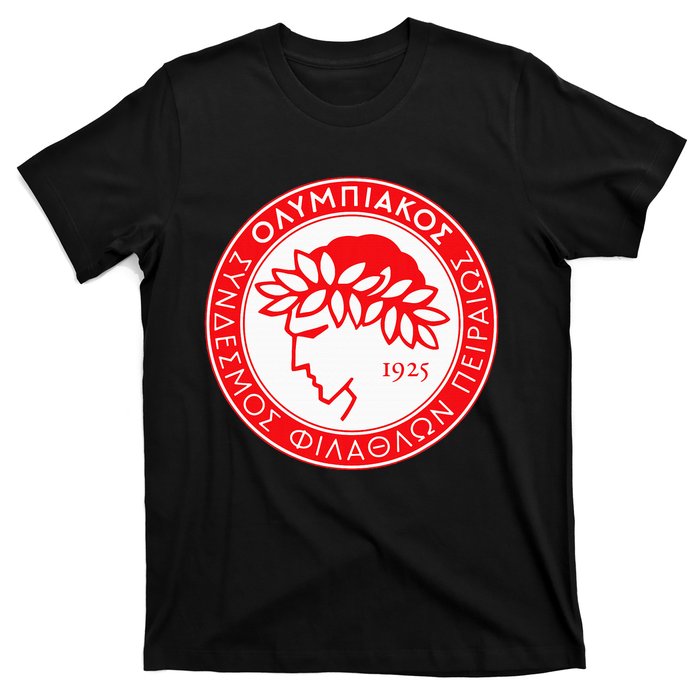 Olympiacos Club Supporter Fan Greece Greek T-Shirt