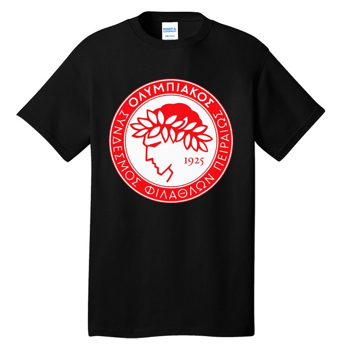 Olympiacos Club Supporter Fan Greece Greek Tall T-Shirt