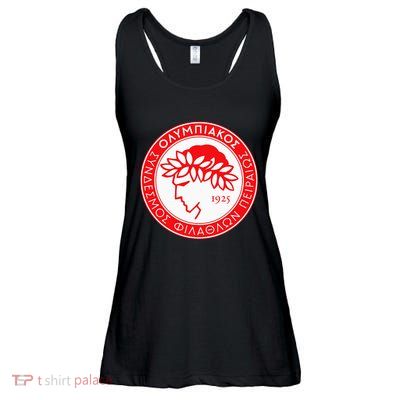 Olympiacos Club Supporter Fan Greece Greek Ladies Essential Flowy Tank