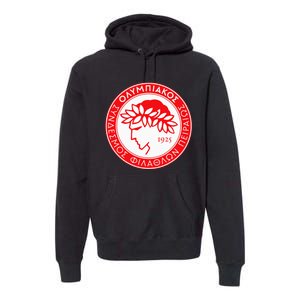 Olympiacos Club Supporter Fan Greece Greek Premium Hoodie