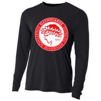 Olympiacos Club Supporter Fan Greece Greek Cooling Performance Long Sleeve Crew