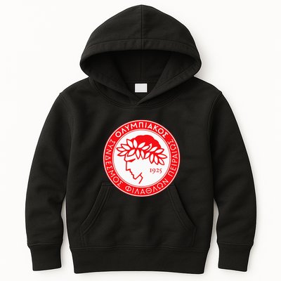 Olympiacos Club Supporter Fan Greece Greek Kids Hoodie