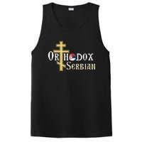 Orthodox Cross Symbol Serbian Christian PosiCharge Competitor Tank