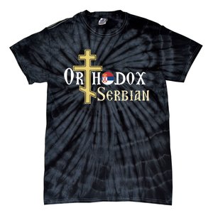 Orthodox Cross Symbol Serbian Christian Tie-Dye T-Shirt