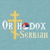 Orthodox Cross Symbol Serbian Christian Sueded Cloud Jersey T-Shirt