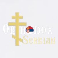 Orthodox Cross Symbol Serbian Christian Garment-Dyed Sweatshirt