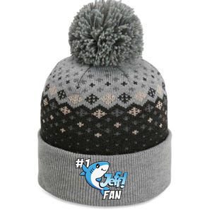 One Cozy Shark Gift Funny The Baniff Cuffed Pom Beanie