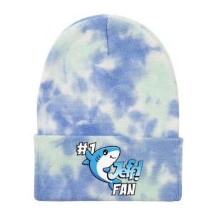 One Cozy Shark Gift Funny Tie Dye 12in Knit Beanie