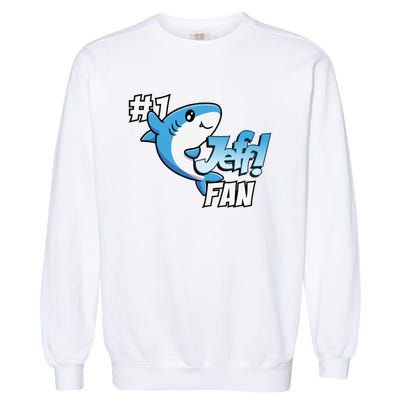 One Cozy Shark Gift Funny Garment-Dyed Sweatshirt