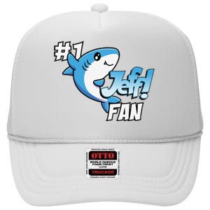 One Cozy Shark Gift Funny High Crown Mesh Back Trucker Hat