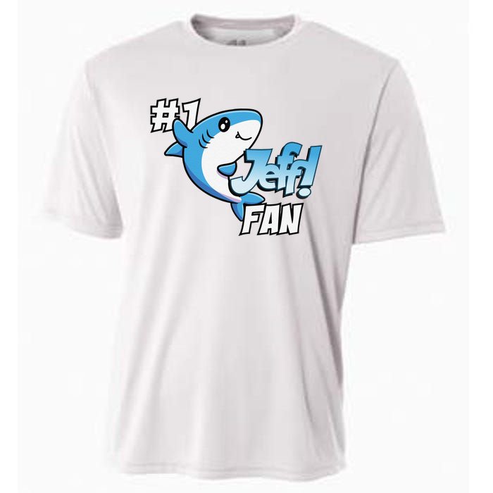 One Cozy Shark Gift Funny Cooling Performance Crew T-Shirt