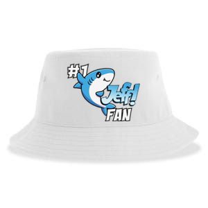 One Cozy Shark Gift Funny Sustainable Bucket Hat