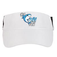 One Cozy Shark Gift Funny Adult Drive Performance Visor