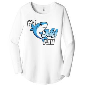 One Cozy Shark Gift Funny Women's Perfect Tri Tunic Long Sleeve Shirt