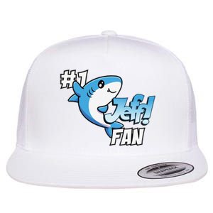 One Cozy Shark Gift Funny Flat Bill Trucker Hat