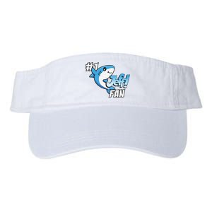 One Cozy Shark Gift Funny Valucap Bio-Washed Visor