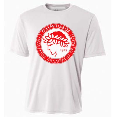 Olympiacos Club Supporter Fan Greece Greek Cooling Performance Crew T-Shirt