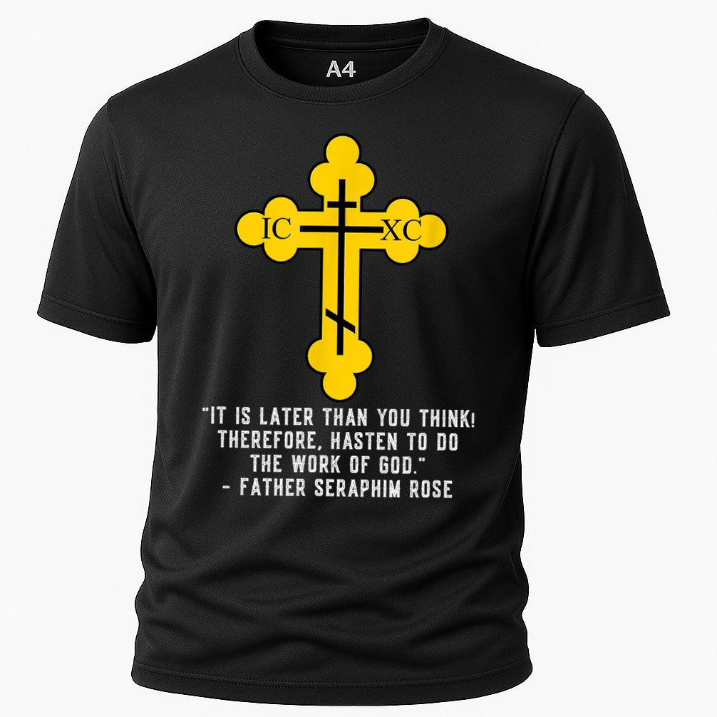 Orthodox Christian Seraphim Rose Performance Shirt