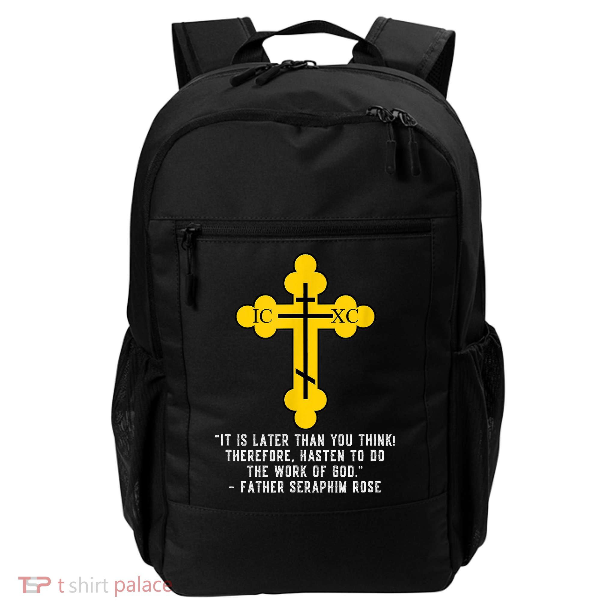 Orthodox Christian Seraphim Rose Backpack