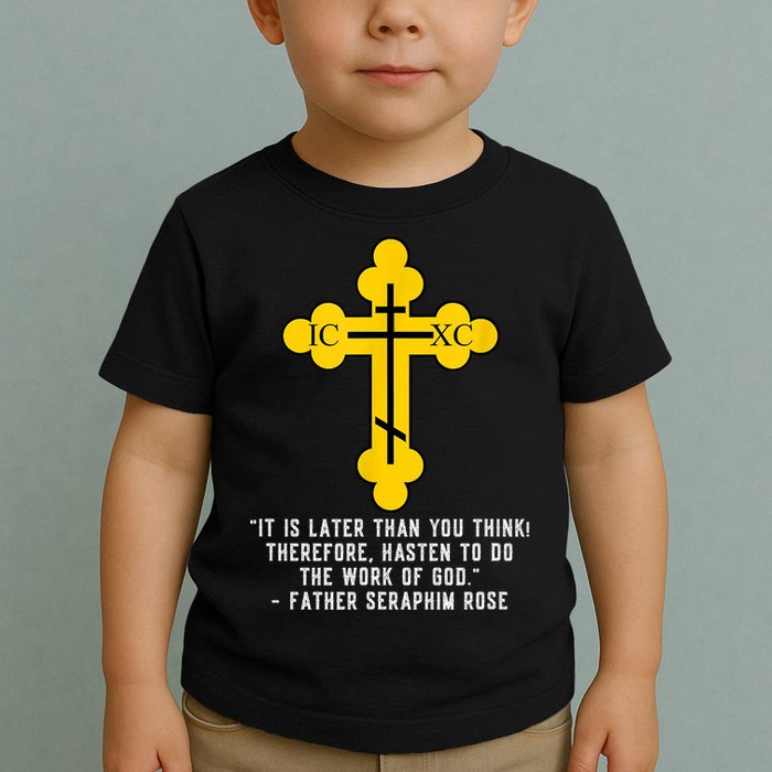 Orthodox Christian Seraphim Rose Toddler T-Shirt