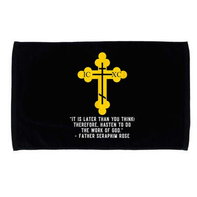 Orthodox Christian Seraphim Rose Microfiber Hand Towel