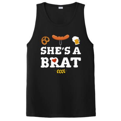 Oktoberfest Couples SheS A Brat PosiCharge Competitor Tank