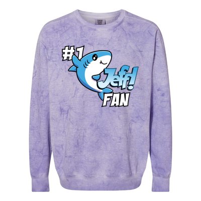 One Cozy Shark Colorblast Crewneck Sweatshirt