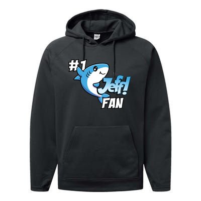 One Cozy Shark Performance Fleece Hoodie