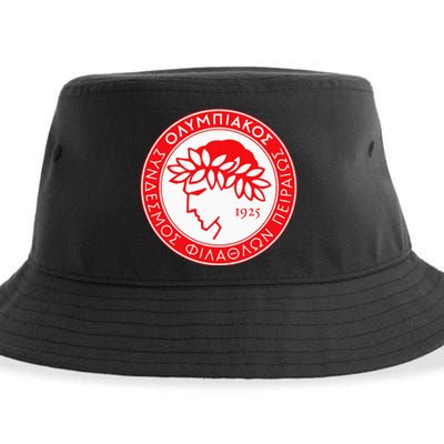 Olympiacos Club Supporter Fan Greece Greek Sustainable Bucket Hat