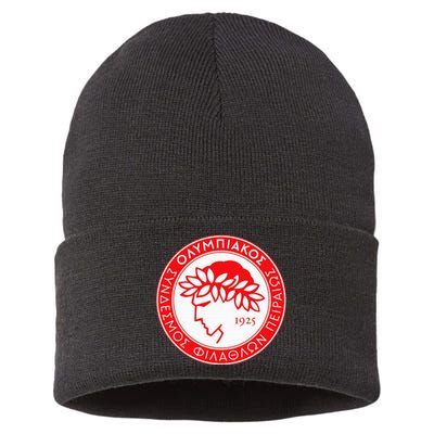 Olympiacos Club Supporter Fan Greece Greek Sustainable Knit Beanie