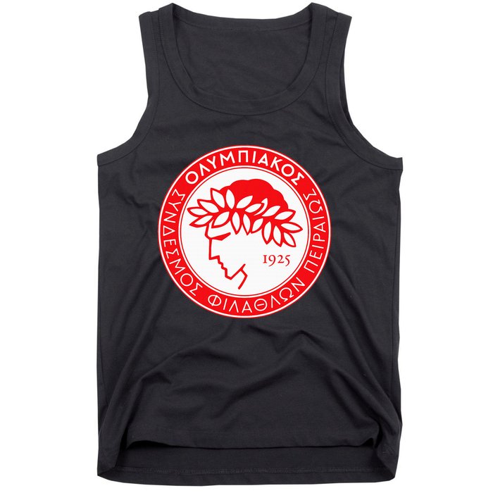 Olympiacos Club Supporter Fan Greece Greek Tank Top