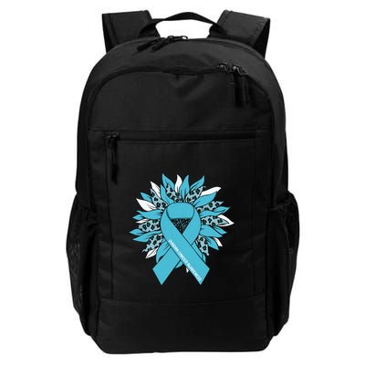 Ovarian Cancer Shirts Sunflower Ovarian Cancer Awareness Backpack