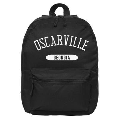 Oscarville Classic Style Oscarville Georgia GA 16 in Basic Backpack