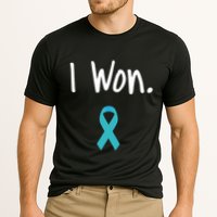 Ovarian Cancer Survivor I Won Ovarian Cancer Awareness Cooling Performance Crew T-Shirt