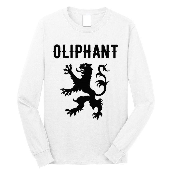 Oliphant Clan Scottish Family Name Scotland Heraldry Long Sleeve Shirt