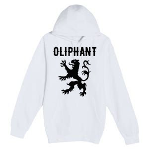 Oliphant Clan Scottish Family Name Scotland Heraldry Premium Pullover Hoodie