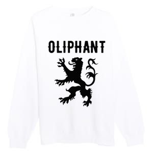 Oliphant Clan Scottish Family Name Scotland Heraldry Premium Crewneck Sweatshirt