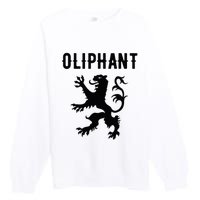 Oliphant Clan Scottish Family Name Scotland Heraldry Premium Crewneck Sweatshirt