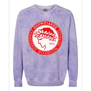 Olympiacos Club Supporter Fan Greece Greek Colorblast Crewneck Sweatshirt