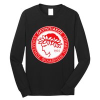 Olympiacos Club Supporter Fan Greece Greek Long Sleeve Shirt