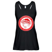 Olympiacos Club Supporter Fan Greece Greek Ladies Essential Flowy Tank