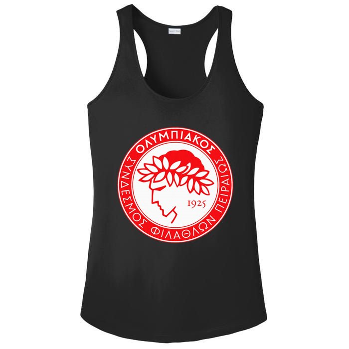 Olympiacos Club Supporter Fan Greece Greek Ladies PosiCharge Competitor Racerback Tank