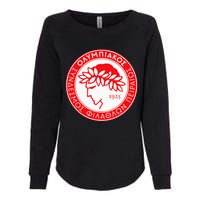 Olympiacos Club Supporter Fan Greece Greek Womens California Wash Sweatshirt