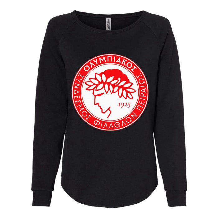 Olympiacos Club Supporter Fan Greece Greek Womens California Wash Sweatshirt