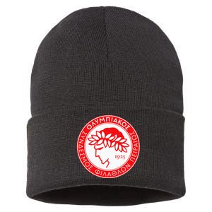 Olympiacos Club Supporter Fan Greece Greek Sustainable Knit Beanie