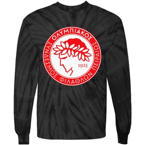 Olympiacos Club Supporter Fan Greece Greek Tie-Dye Long Sleeve Shirt