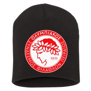 Olympiacos Club Supporter Fan Greece Greek Short Acrylic Beanie