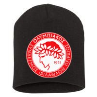 Olympiacos Club Supporter Fan Greece Greek Short Acrylic Beanie