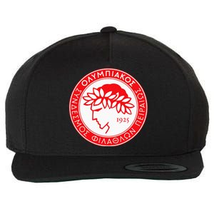 Olympiacos Club Supporter Fan Greece Greek Wool Snapback Cap